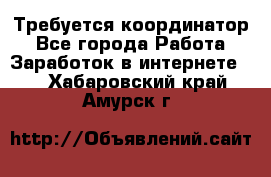 Требуется координатор - Все города Работа » Заработок в интернете   . Хабаровский край,Амурск г.